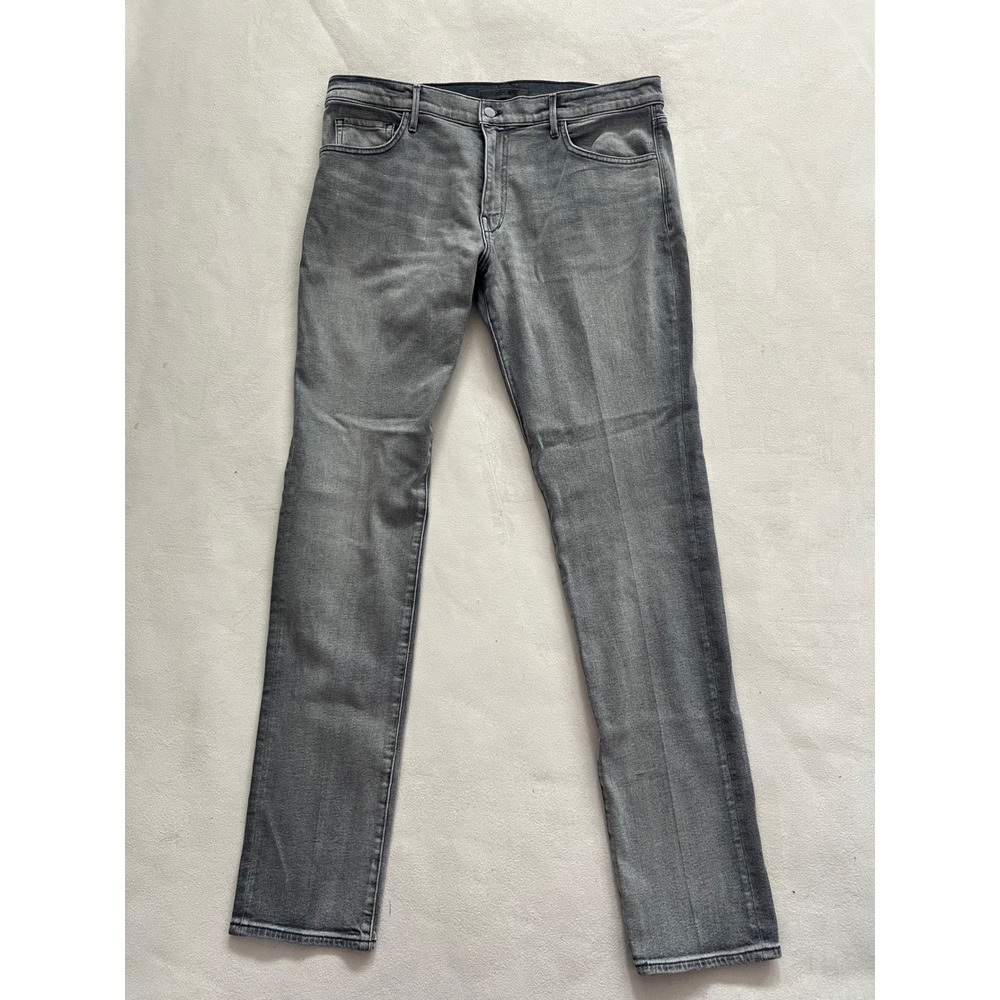 Joes Jeans Mens 38 The Asher Slim Fit Kinetic Grey Denim Jeans TFGNV78215